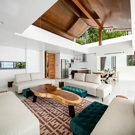 Samui Relax: Luxury Seaview Villa with Infinity Pool Lamai Beach  Exterior photo