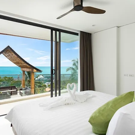 Samui Relax: Luxury Seaview Villa with Infinity Pool Lamai Beach  Exterior photo